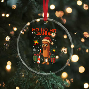 Ho Ho Ho Sahur Italian Brainrot Meme Crystal Glass Ornament Funny Gen Z Alpha Christmas Gift TS12 Print Your Wear