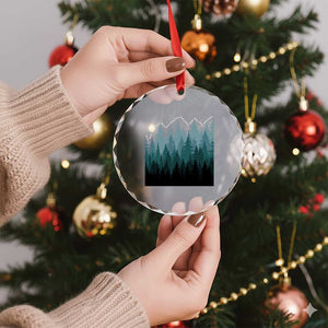 Hoa Hoa Hoa Crystal Glass Ornament Twilight Lover Pine Forest Cozy TS14 Print Your Wear
