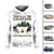 Personalized Camping Hoodie Husband and Wife Partners For Life White CTM Custom - Printyourwear