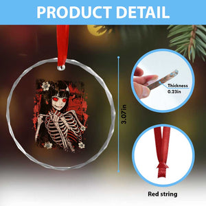 Horror Anime Manga Crystal Glass Ornament Japan Japanese Creepy Kawaii Goth TS10 Print Your Wear