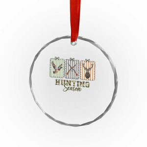 Hunting Season Crystal Glass Ornament Funny Hunter Wife Gift TS12 Print Your Wear
