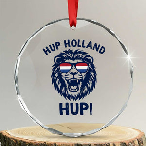 Hup Holland Hup Lion Netherlands Flag Crystal Glass Ornament Nederlands Dutch Pride Soccer Fans
