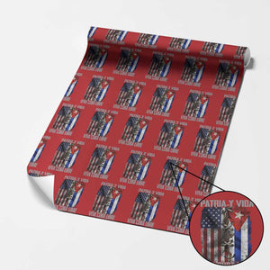 I am a Project That Keeps Jesus Busy Coquette Bow Wrapping Paper Roll Christian Faith Humor TS02 Red Print Your Wear