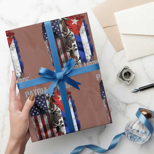 I am a Project That Keeps Jesus Busy Coquette Bow Wrapping Paper Roll Christian Faith Humor TS02 Mocha Print Your Wear