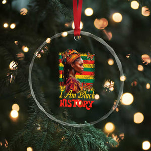I Am Black History Crystal Glass Ornament African American Pride Woman TS02 Print Your Wear