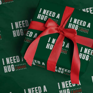 I Need A Huge Garage Funny Mechanic Wrapping Paper Roll Car Enthusiast