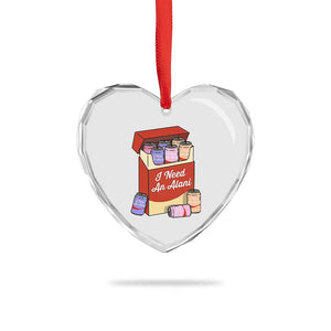 I Need An Alani Heart Crystal Glass Ornament Funny Drinking Trendy Summer Vacation TS14 Print Your Wear