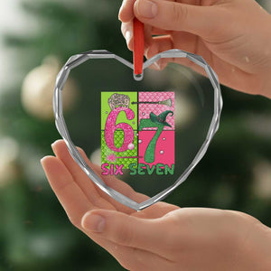 I Was Six Now I Am Seven Heart Crystal Glass Ornament Fantasy Birthday Girl TS12 Print Your Wear
