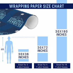Ice Out Minnesota Loon Wrapping Paper Roll MN State Protest TS11 Print Your Wear