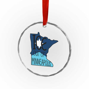 Ice Out Of Minneapolis Crystal Glass Ornament Minnesota Community Support Gift TS12 Print Your Wear