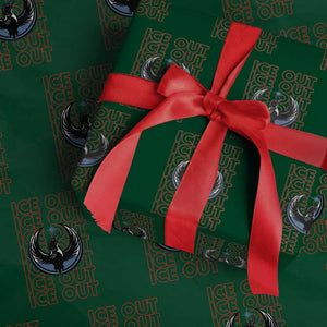 ICE Out Wrapping Paper Roll Minneapolis Resist Anti ICE Immigration Protest TS14 Green Print Your Wear