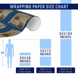 If There Is No Struggle No Progress Wrapping Paper Roll Frederick Douglass Newspaper TS12 Print Your Wear