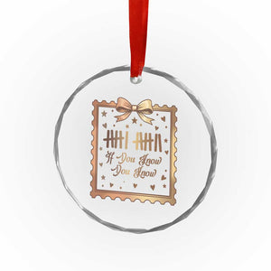 If You Know You Know Six Seven Meme Crystal Glass Ornament African American Gift TS12 Print Your Wear