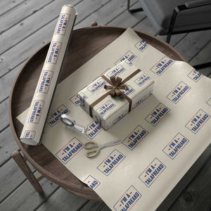 I'm A Talafreako Patriotic Voter Wrapping Paper Roll James Talarico Political Supporter Stars Election Box