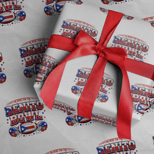 I’m Here for the Benito Bowl Wrapping Paper Roll Funny Music Fan Football Game Day TS02 White Print Your Wear