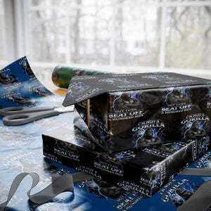 Im Not A Gorilla But I Can Beat Off A 100 Men Wrapping Paper Roll Funny Quotes