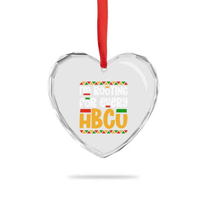 I’m Rooting for Every HBCU Heart Crystal Glass Ornament Black Pride Support Alumni Students Culture Lovers TS02 Print Your Wear