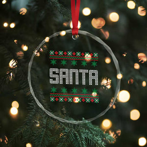 I'm So Good Santa Came Twice Santa Crystal Glass Ornament Funny Ugly Matching Couple Christmas Outfit Pajama TS10 Print Your Wear