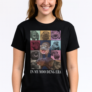 In My Moo Deng Era T Shirt Cute Pygmy Hippo TS02 Print Your Wear