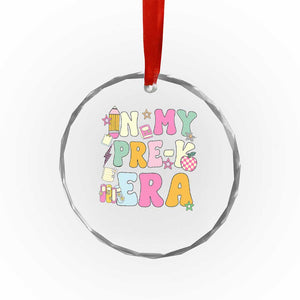 In My Pre-K Era Crystal Glass Ornament Girl Back To School Cute PreSchool Teacher TS10 Print Your Wear