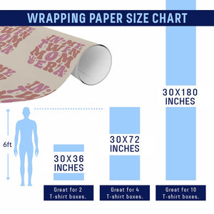 In My Twin Mom Era Wrapping Paper Roll Funny Mama Twin Pregnancy Announcement TS12 Print Your Wear