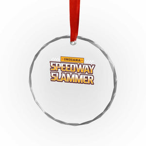 Indiana Speedway Slammer 2025 Crystal Glass Ornament Detention Prison TS02 Print Your Wear