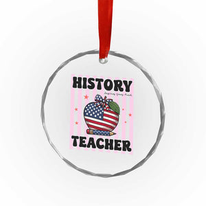 Inspiring Young Minds Teacher Crystal Glass Ornament 250th Anniversary Educator Gift TS12 Print Your Wear