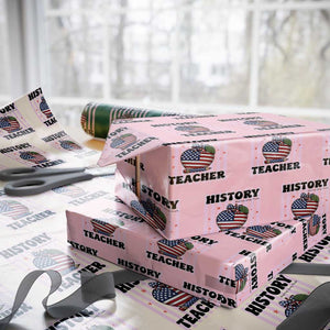 Inspiring Young Minds Teacher Wrapping Paper Roll 250th Anniversary Educator Gift