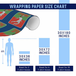 Iran Soccer Lover Wrapping Paper Roll Proud Persian Roots Gift