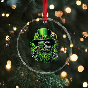 Irish Leprechaun Skull Crystal Glass Ornament St Patricks Day Party Gift TS12 Print Your Wear