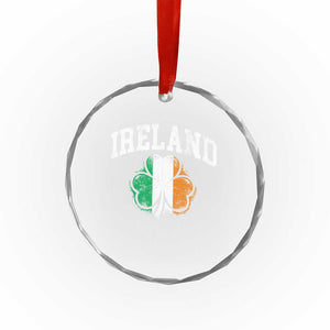 Irish Pride Crystal Glass Ornament Ireland Shamrock Flag St Patricks Day TS11 Print Your Wear