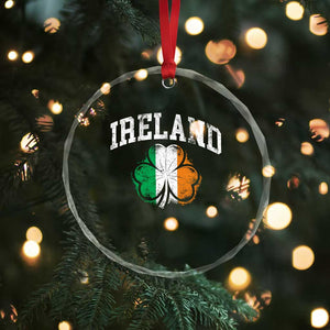 Irish Pride Crystal Glass Ornament Ireland Shamrock Flag St Patricks Day TS11 Print Your Wear