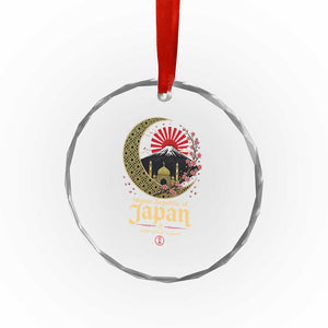 Islamic Republic of Japan Aesthetic Graphic Crystal Glass Ornament Mount Fuji Mosque Cultural Fusion