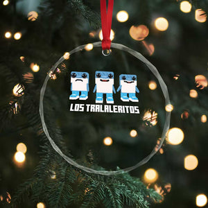 Italian Brainrot Meme Shark Crystal Glass Ornament Tralalero Tralala Los Tralaleritos Funny Animals TS10 Print Your Wear