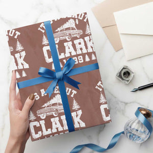 It's a Beaut Clark Wrapping Paper Roll Funny Christmas Vacation TS10 Mocha Print Your Wear
