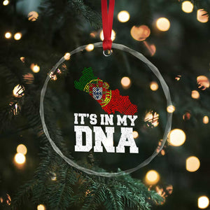 Its in My DNA Portugal Crystal Glass Ornament Portuguese Flag Portugal Boy Girl Gift TS10 Print Your Wear