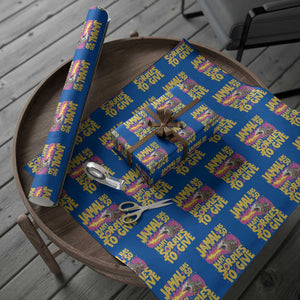 Jamal Has So Many Sorries To Give Wrapping Paper Roll Funny Fire Breathing Hammerhead Shark Gamer