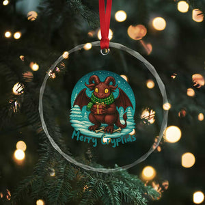 Jersey Devil Crystal Glass Ornament Merry Cryptidmas Funny Christmas Gift TS12 Print Your Wear