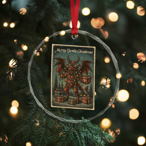 Jersey Devil Merry Devils Christmas Gift Crystal Glass Ornament TS12 Print Your Wear