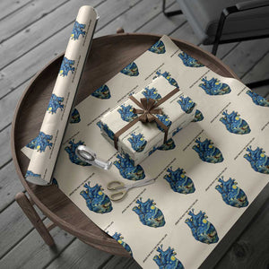 Jesus Christian Starry Night Wrapping Paper Roll The Way The Truth The Life TS14 Beige Print Your Wear
