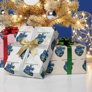 Jesus Christian Starry Night Wrapping Paper Roll The Way The Truth The Life TS14 Print Your Wear