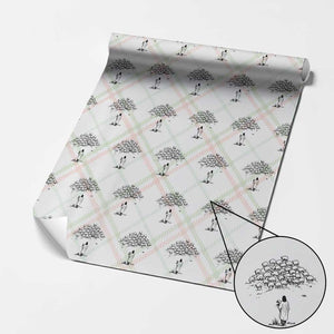 Jesus The Good Shepherd Minimalist Christian Wrapping Paper Roll Sheep Flock Faith Spiritual Inspirational Gift TS02 Christmas Plaid Print Your Wear