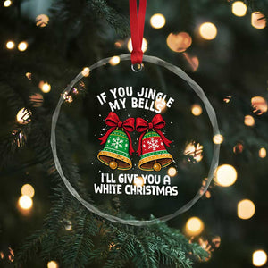 Jingle Bell Christmas Crystal Glass Ornament Funny Naughty White Elephant Gag Gift Exchange TS10 Print Your Wear