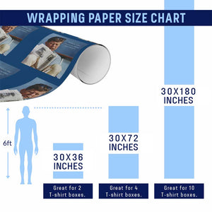 John F. Kennedy Smoking Smoker Wrapping Paper Roll If Not Us Who If Not Now When Quote TS14 Print Your Wear