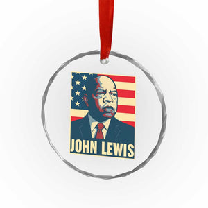 John Lewis Crystal Glass Ornament Black History Month TS14 Print Your Wear