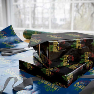 John Lewis Quote Civil Rights Wrapping Paper Roll Get in Good Necessary Trouble TS14 Black Print Your Wear