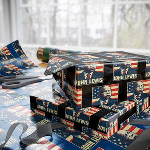 John Lewis Wrapping Paper Roll Black History Month TS14 Black Print Your Wear