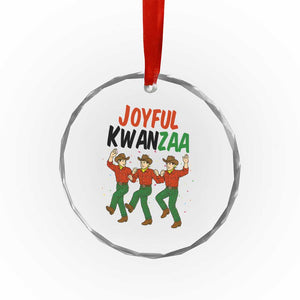 Joyful Kwanzaa Cowboy Crystal Glass Ornament Festival Of Lights African Heritage Gift TS12 Print Your Wear