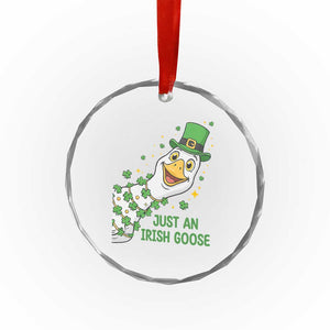 Just An Irish Goose Crystal Glass Ornament Funny St Patricks Day TS12 Print Your Wear