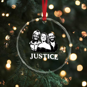 Justice for Porter Pretti Good Memorial Crystal Glass Ornament Rest in Power Tribute Minnesota Protest TS02 Print Your Wear